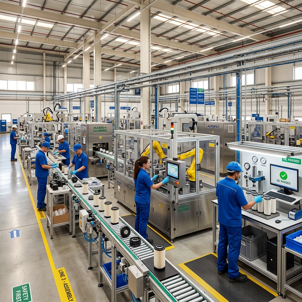 Planta de manufactura Rongsun Filters